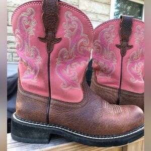 Pink Ariat Boots